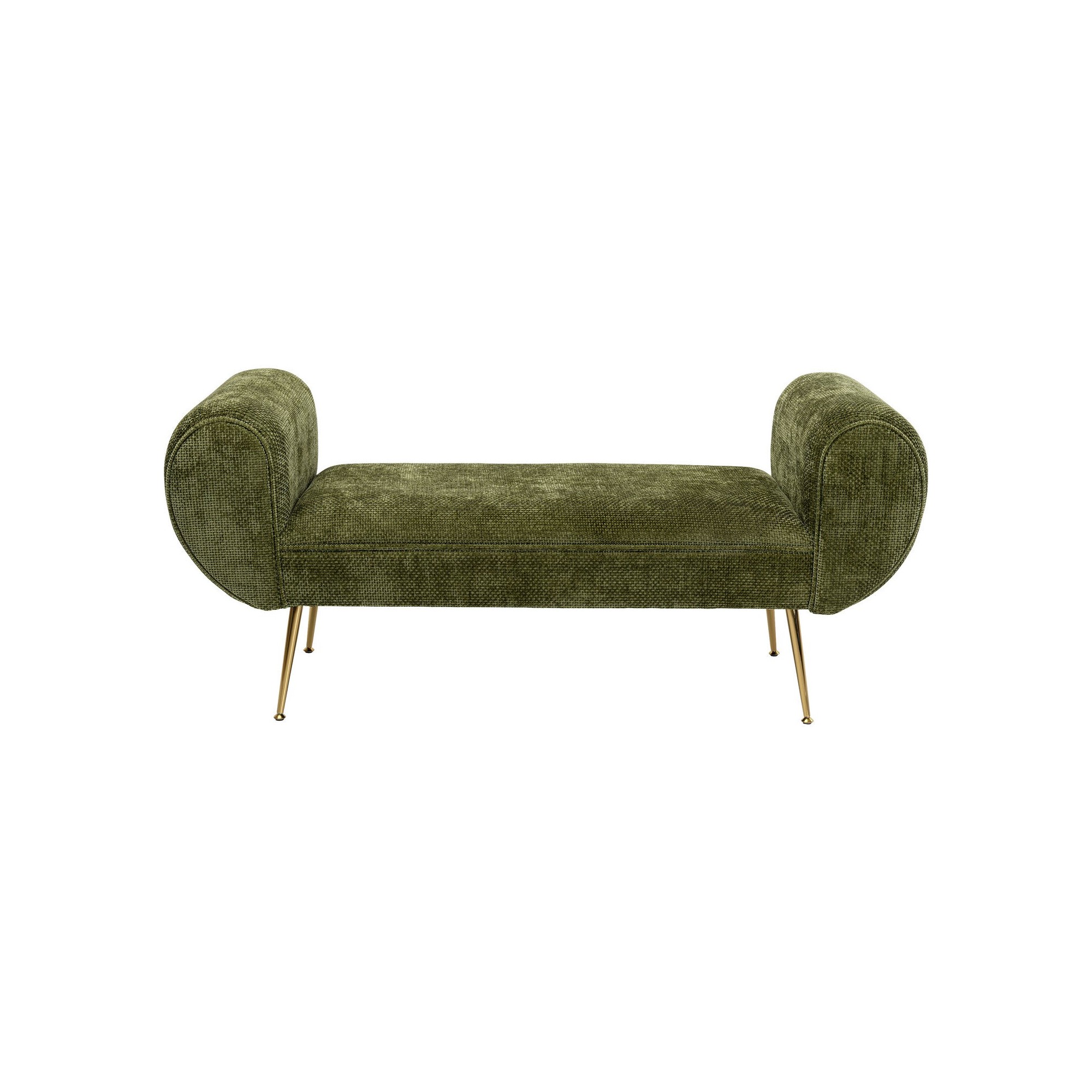 Banc Trono velours vert Kare Design