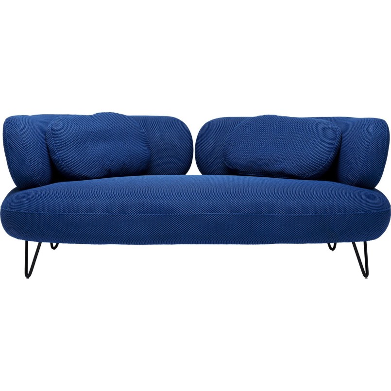 Canapé Peppo 2-places bleu 182cm