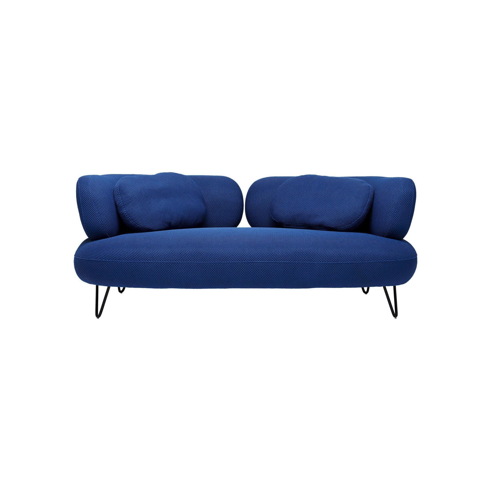Canapé Peppo 2-places bleu 182cm