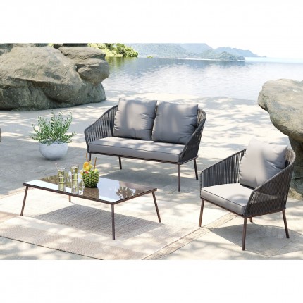 Outdoor Set Elba 4-Seater grey Kare Design