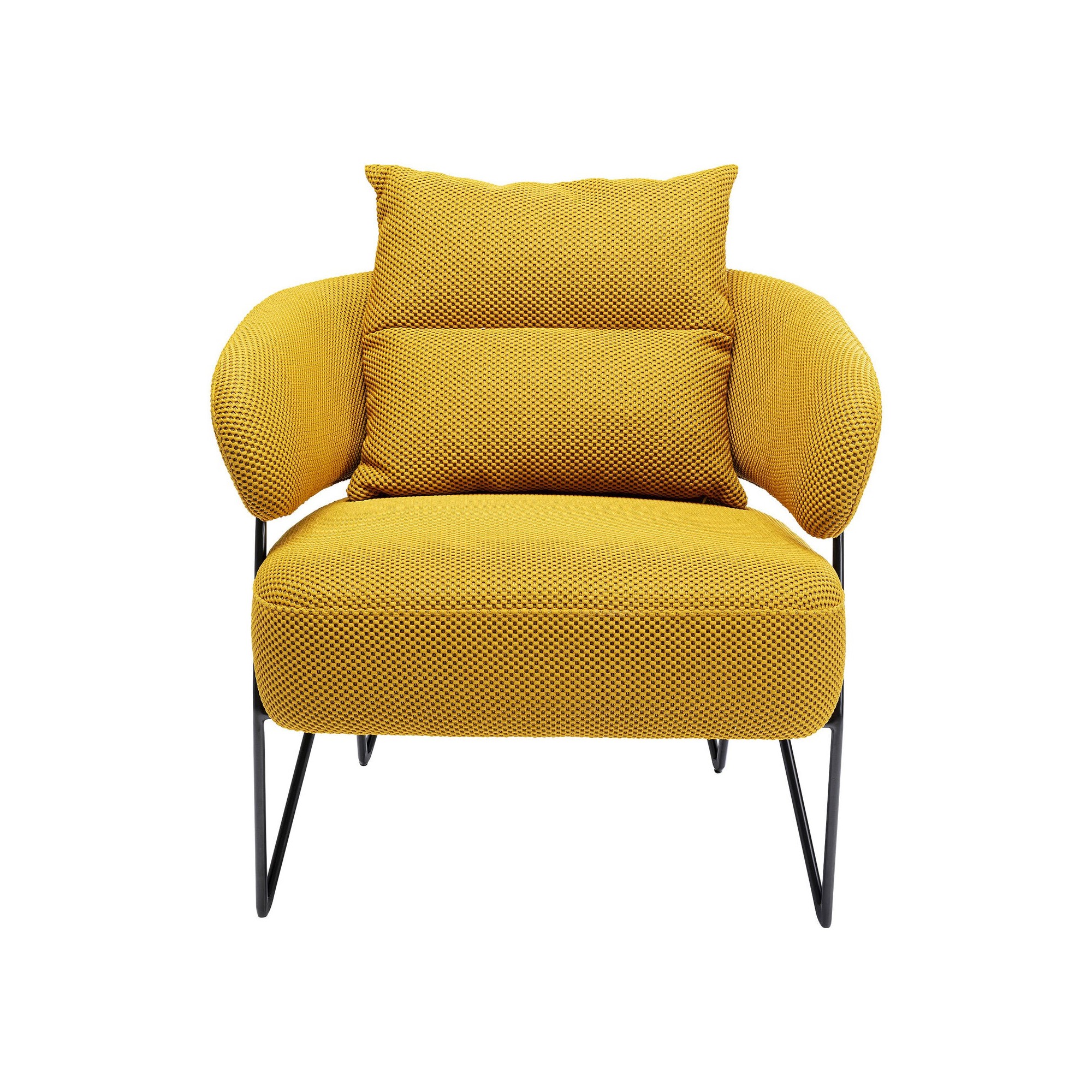 Fauteuil Peppo jaune Kare Design