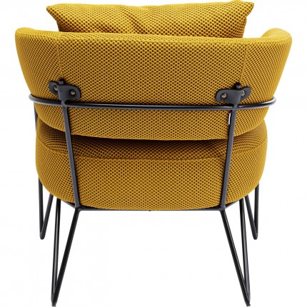 Fauteuil Peppo jaune Kare Design