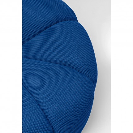 Fauteuil pivotant Peppo Lounge bleu Kare Design