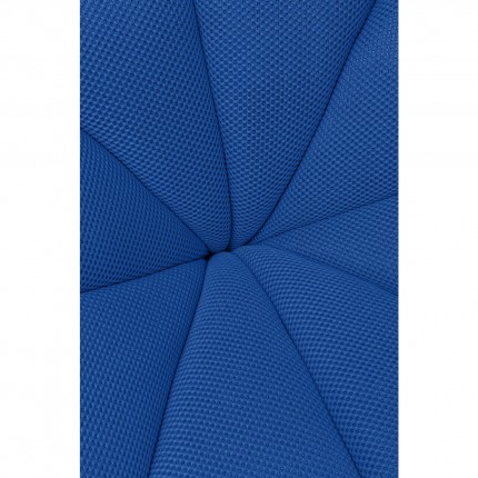 Fauteuil pivotant Peppo Lounge bleu Kare Design