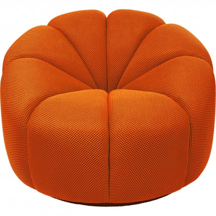 Fauteuil pivotant Peppo Lounge orange Kare Design Fauteuil pivotant Peppo Lounge orange Kare Design