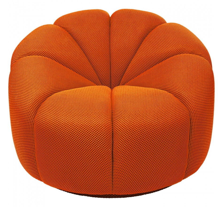 Fauteuil pivotant Peppo Lounge orange Kare Design
