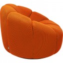 Fauteuil pivotant Peppo Lounge orange Kare Design