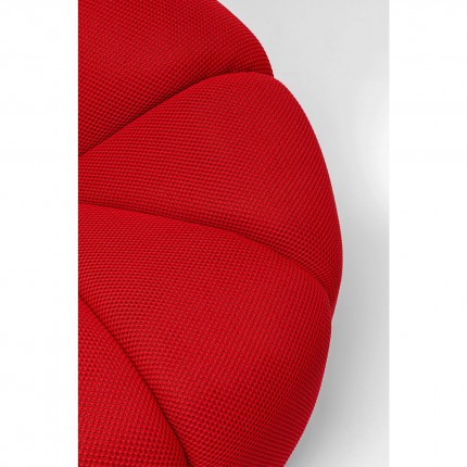 Fauteuil pivotant Peppo Lounge rouge Kare Design