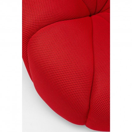 Fauteuil pivotant Peppo Lounge rouge Kare Design