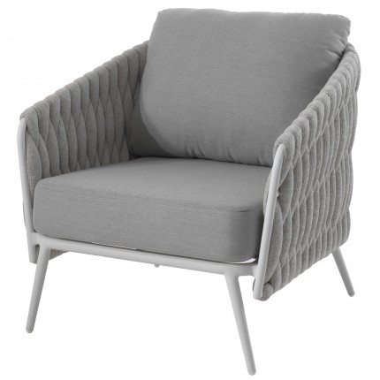 Fauteuil de jardin Vigo gris clair Gescova