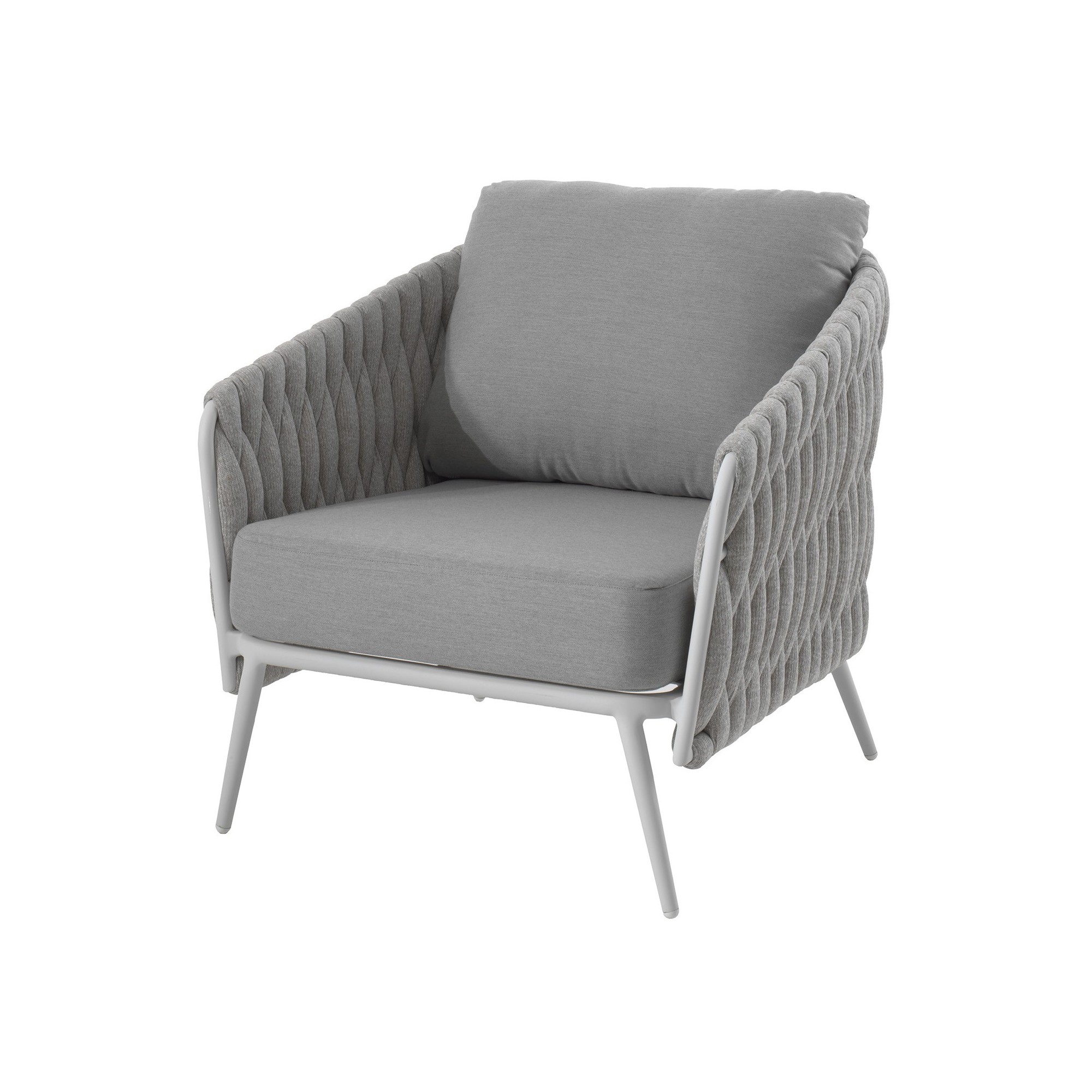 Fauteuil de jardin Vigo gris clair Gescova