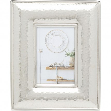 Cadre photo Decory argenté 22x27cm Kare Design