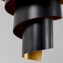 Suspension Spiral Catch noire Kare Design