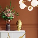 Déco tête déesse doré 39cm Kare Design
