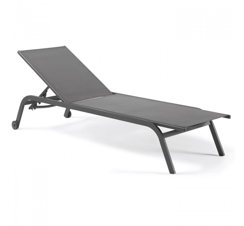 Recamiere Navarro charcoal grey Gescova Recamiere Navarro charcoal grey Gescova