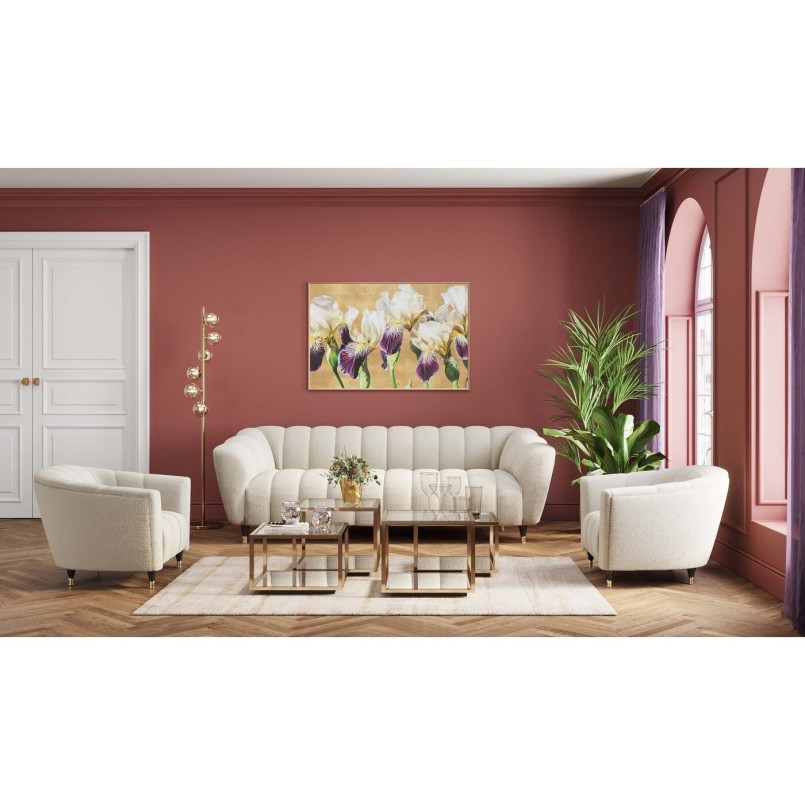 Tables basses Luigi set de 4 Kare Design