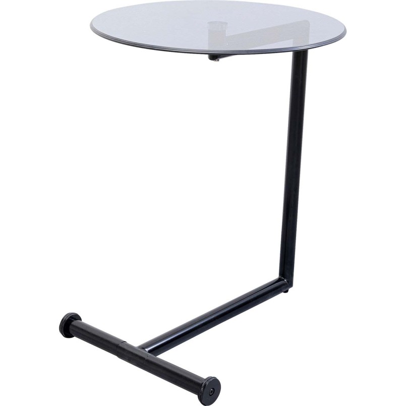 Table d appoint Easy Living noir Ø46cm