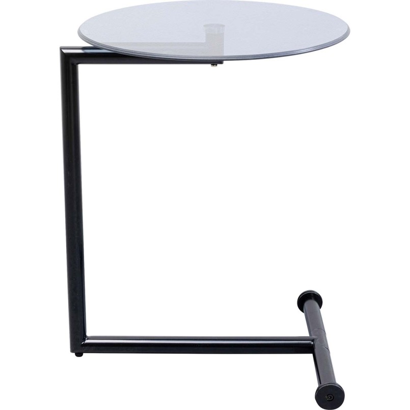 Table d appoint Easy Living noir Ø46cm