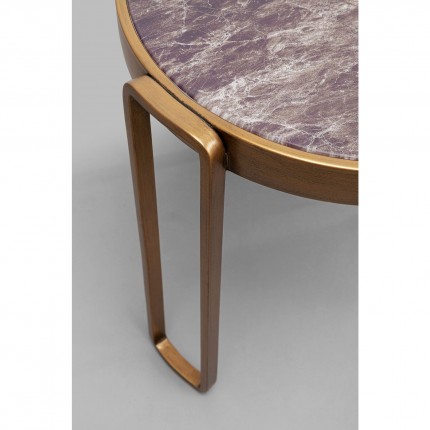 Tables basses Perelli cuivre set de 3 Kare Design