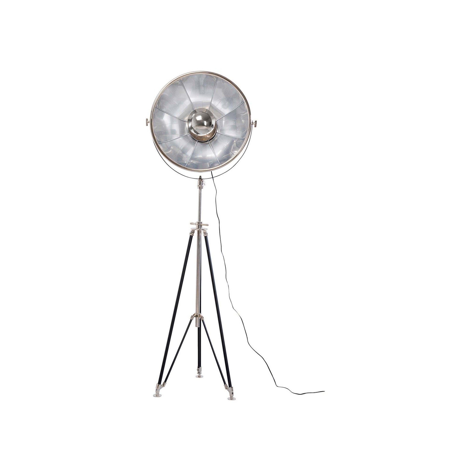 Lampadaire Cinema 190cm argenté Kare Design