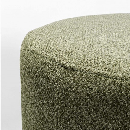 Tabouret Cherry Lina vert et laiton Kare Design
