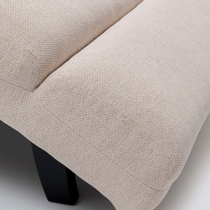 Chaise longue Balou crème 190cm Kare Design