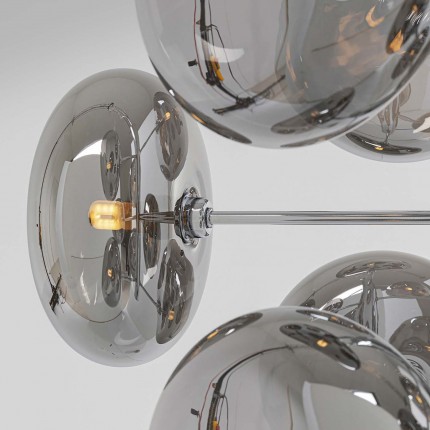 Pendant Lamp Headlight chrome Kare Design