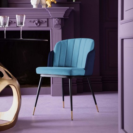 Chair Hojas Blue Kare Design Chair Hojas Blue Kare Design