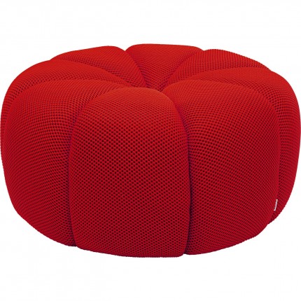 Pouf Peppo Lounge rouge Kare Design