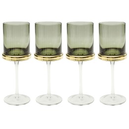 Verres à vin rouge Innocent fumé set de 4 Kare Design