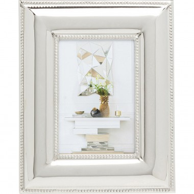Cadre photo Elly 20x25cm argenté Kare Design