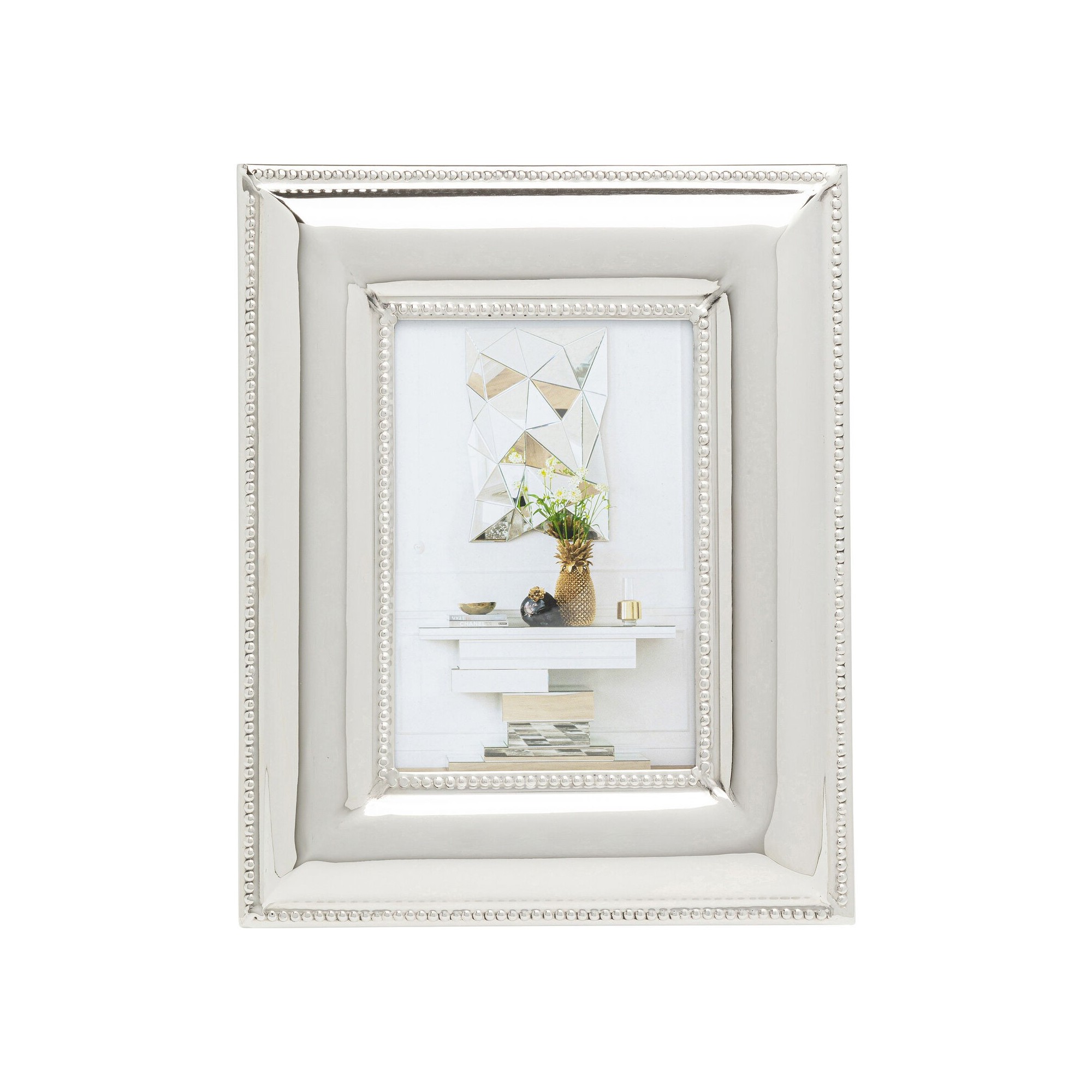 Cadre photo Elly 20x25cm argenté Kare Design