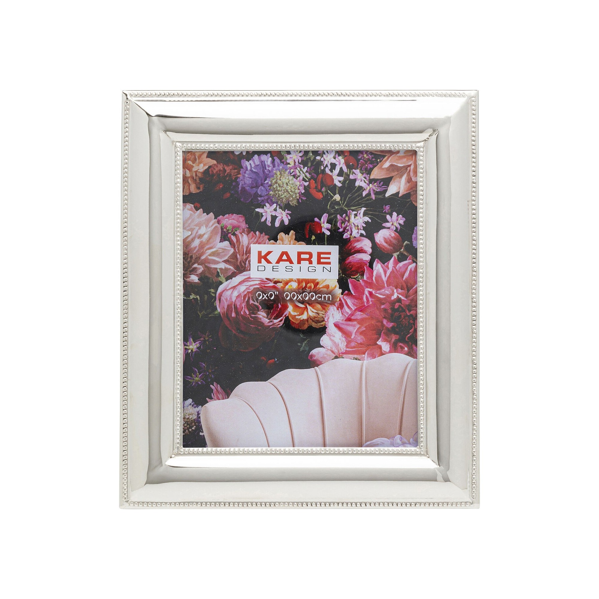 Cadre photo Elly 30x35cm argenté Kare Design