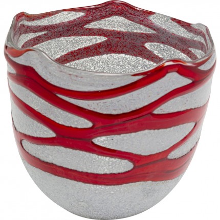 Vase Etna 19cm rouge Kare Design