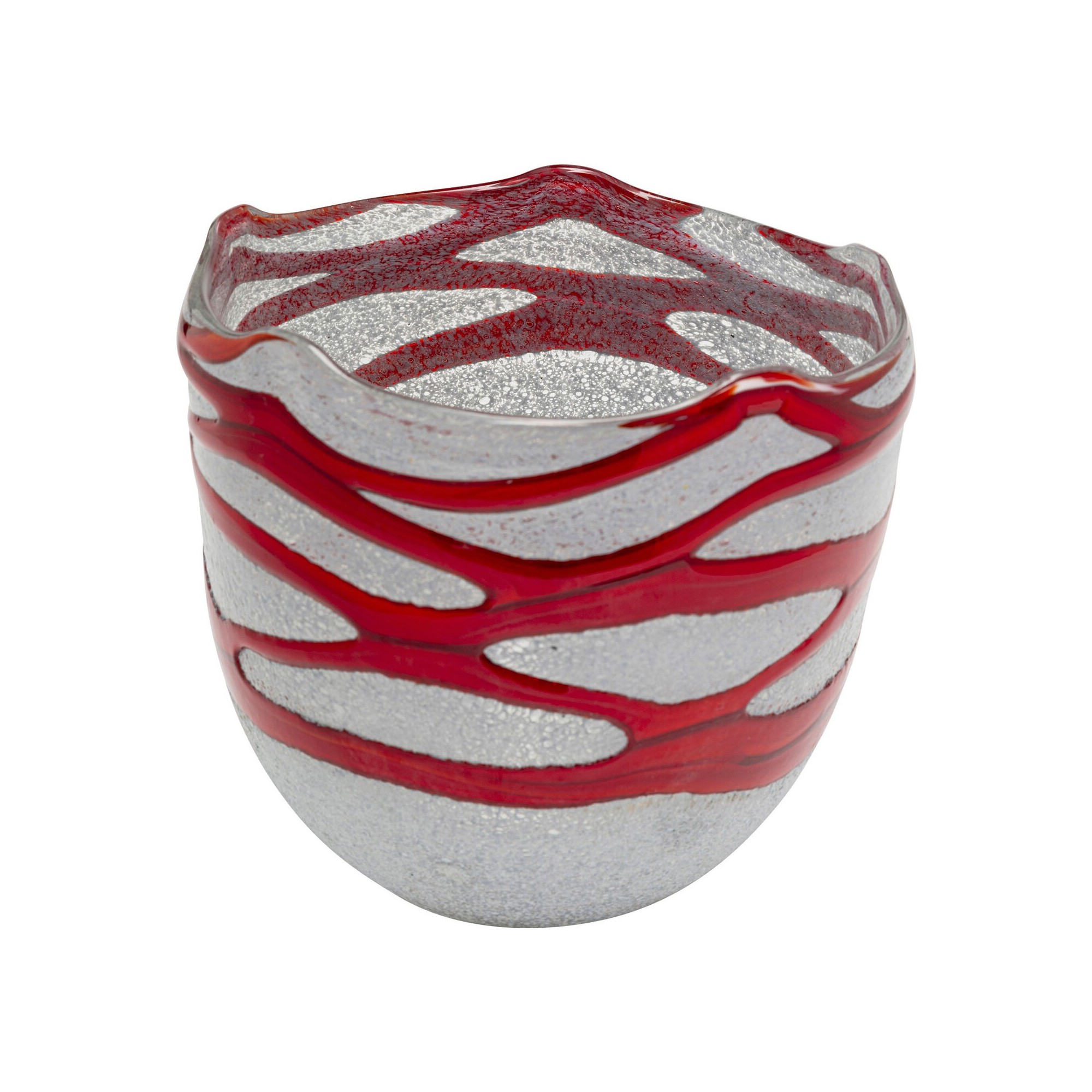 Vase Etna 19cm rouge Kare Design