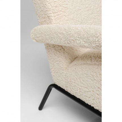 Fauteuil Sascha crème Kare Design