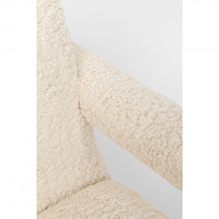 Fauteuil Sascha crème Kare Design