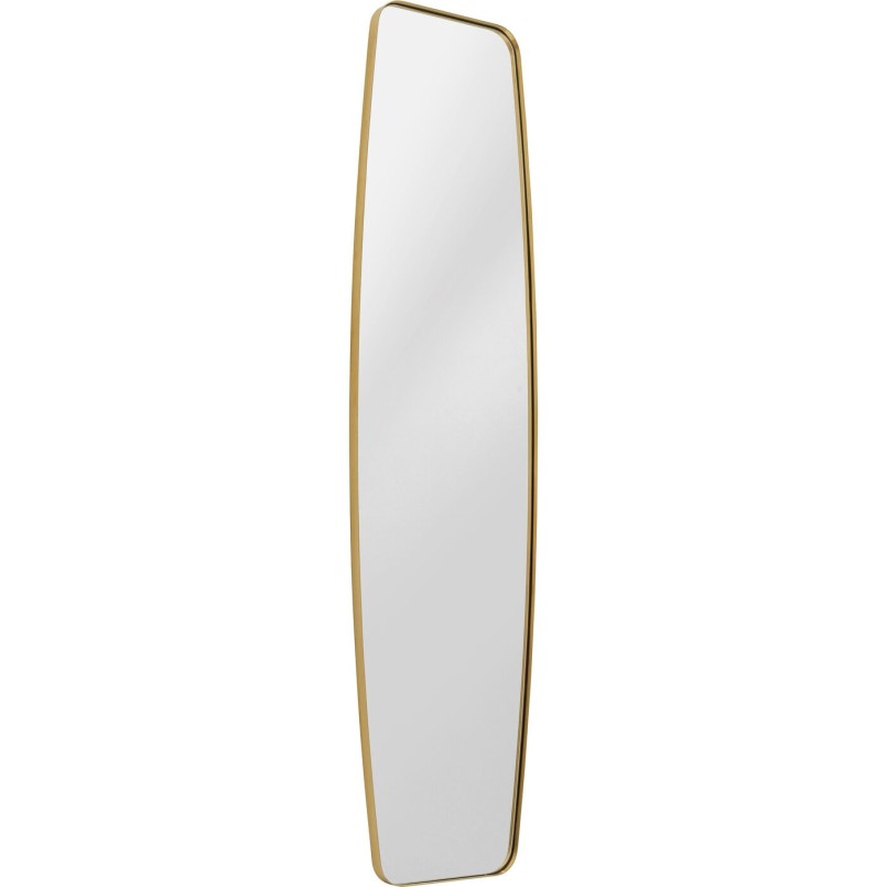 Miroir Opera doré 160x40cm Kare Design