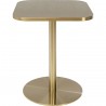 Table d'appoint Julie dorée Kare Design