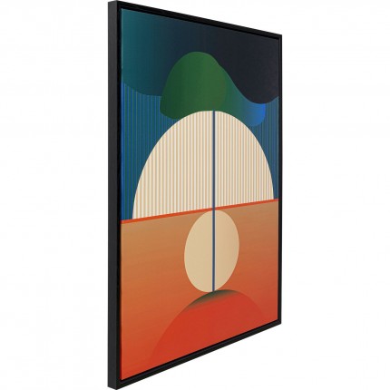 Tableau Sunrise 75x100cm Kare Design