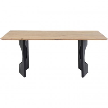 Table Symphony Oho 180x90cm pieds noirs Kare Design