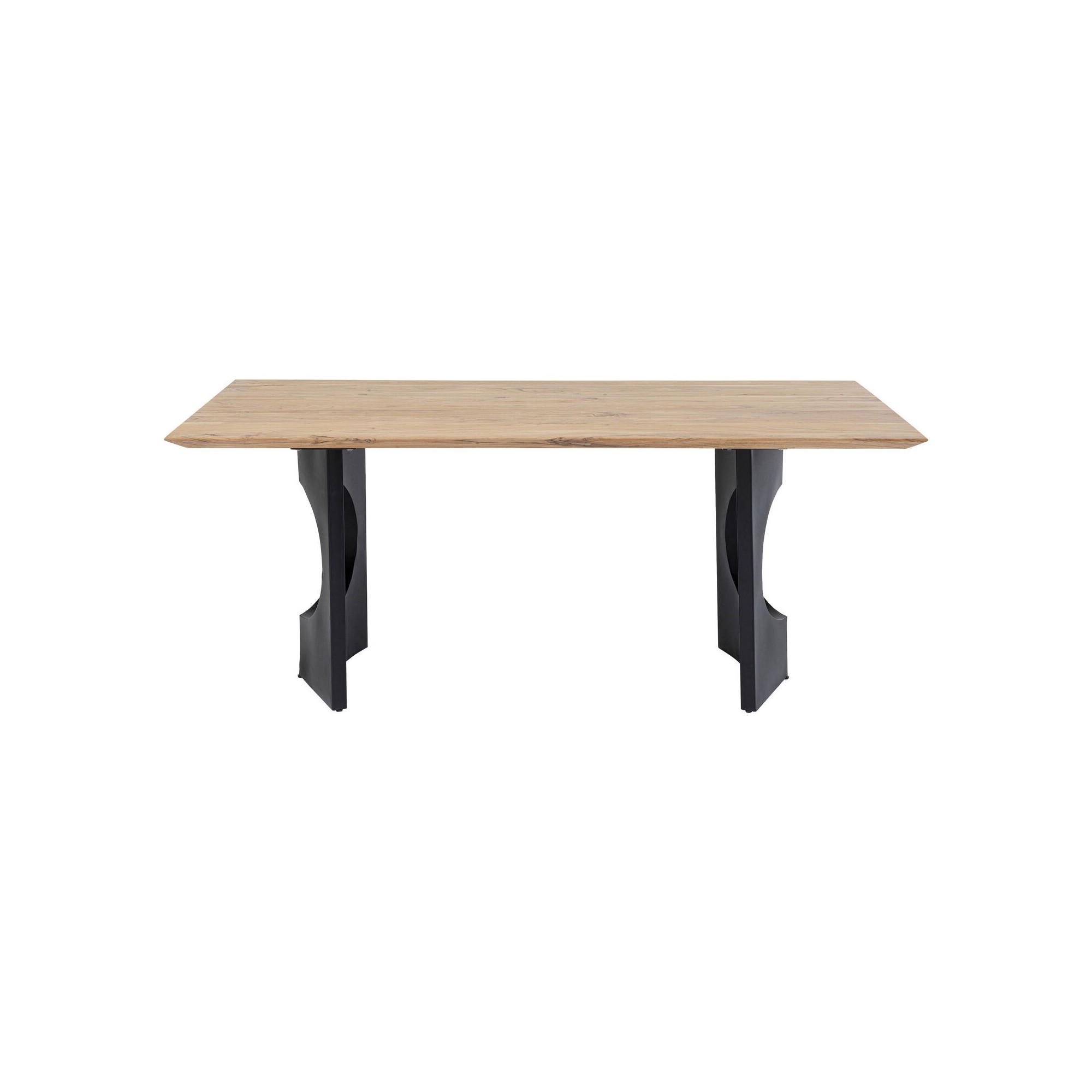 Table Symphony Oho 180x90cm pieds noirs Kare Design