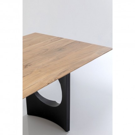 Table Symphony Oho 180x90cm pieds noirs Kare Design