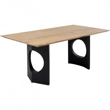 Table Symphony Oho 180x90cm pieds noirs Kare Design