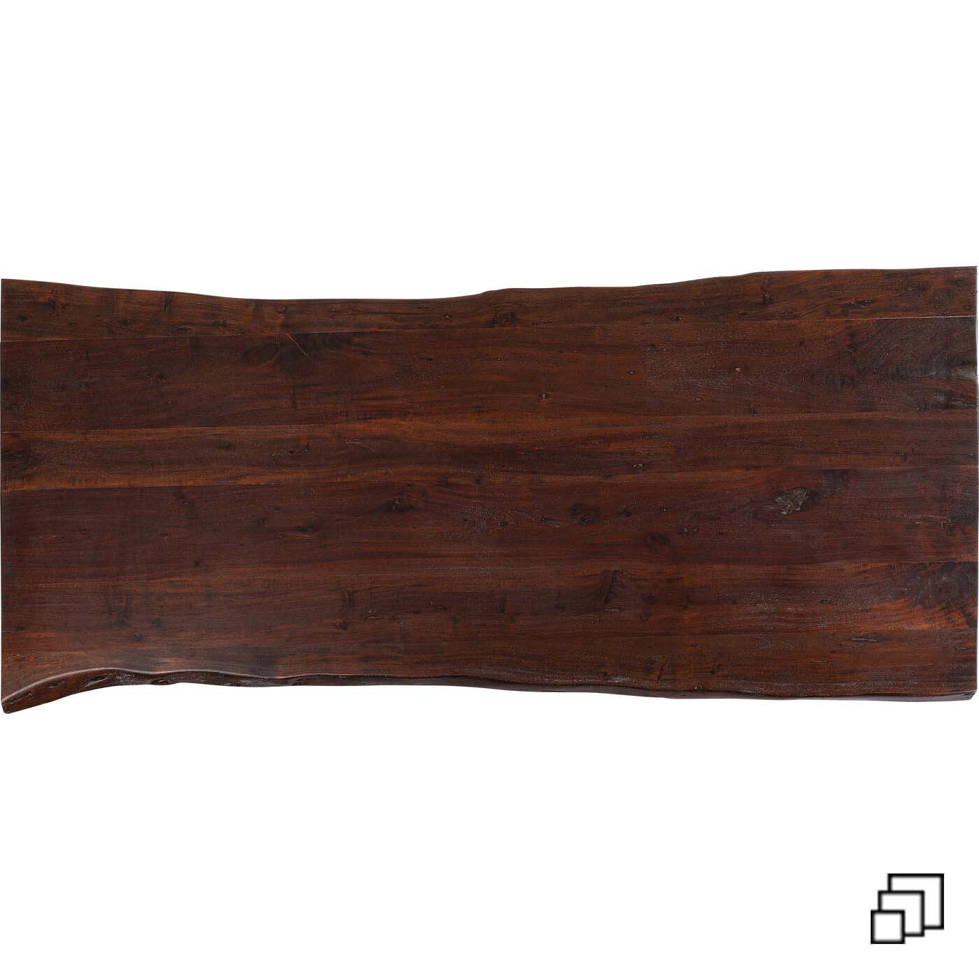 Plateau de table Tavola Harmony noyer Kare Design Taille - 200x100cm