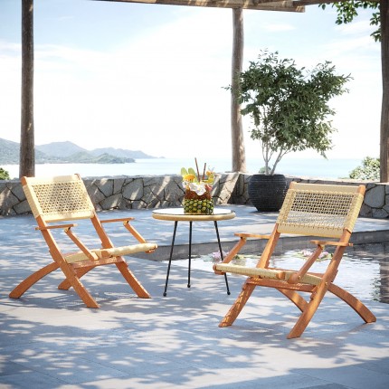 Fauteuil de jardin pliant Rio de Janeiro Kare Design