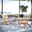 Table d'appoint Acapulco nature Kare Design