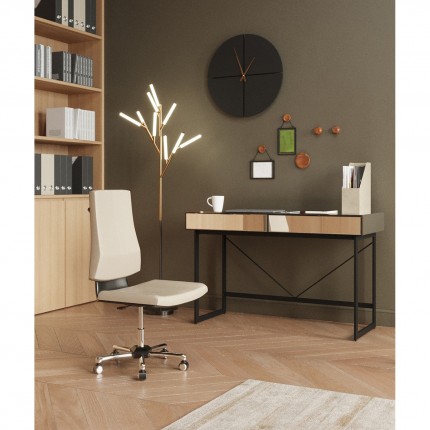 Bureau Soran noir 120x50cm Kare Design