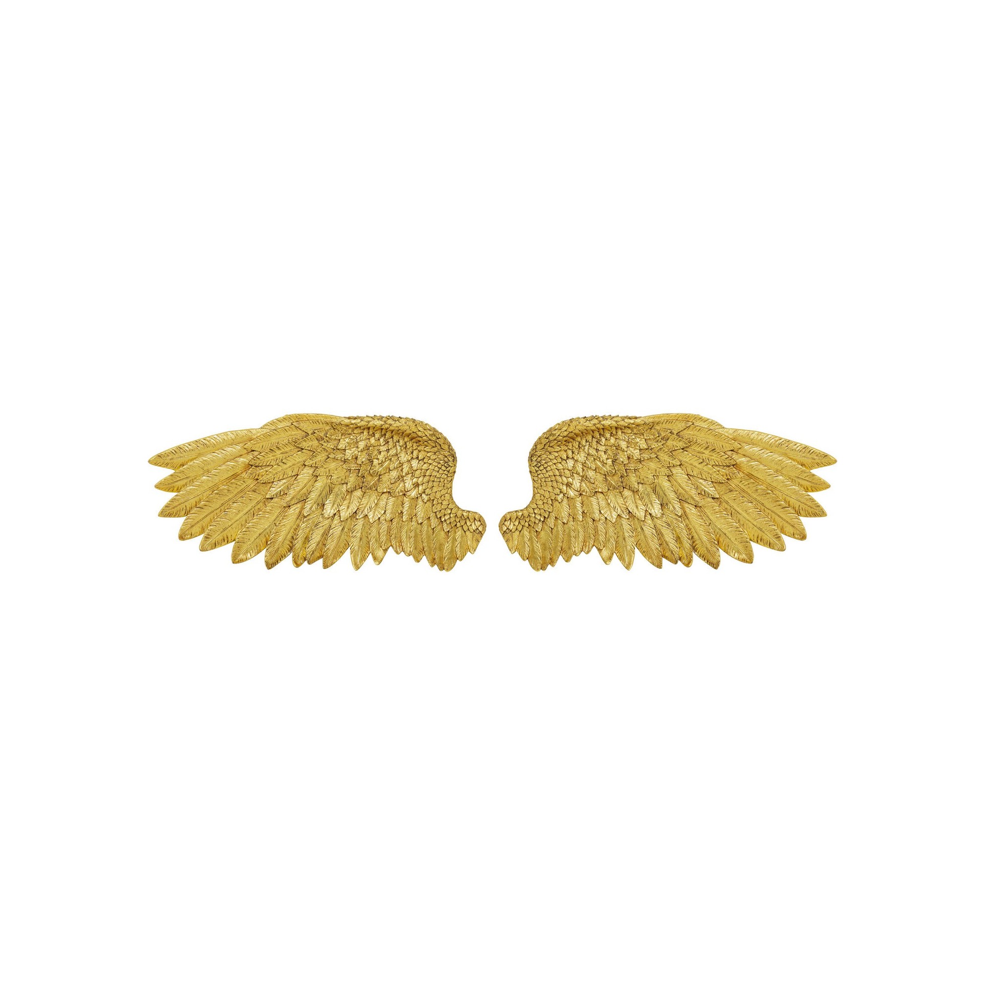 Déco murale ailes dorées set de 2 Kare Design