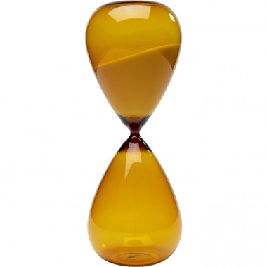 Sablier Timer ambré 36cm Kare Design